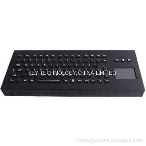 Desk Top Illuminated USB Keyboard with touchpad , Metal Kio